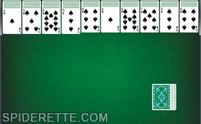 Spider Solitaire 4 suits — play for free